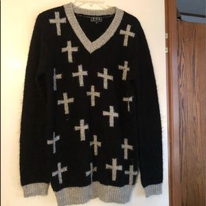 Pol -Sweater with Crosses